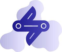 Swiss Knife Vector Icon