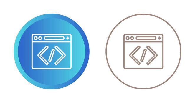 Coding Vector Icon