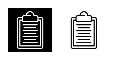 Clipboard Vector Icon