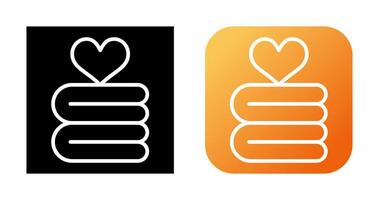 Love blanket Vector Icon