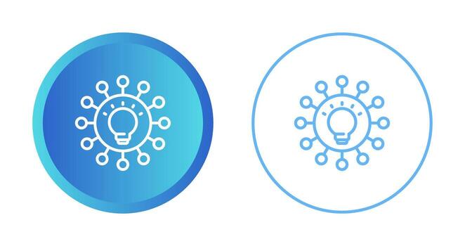 Mind Map Vector Icon