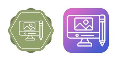 Digital Art Vector Icon