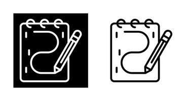 Sketching Vector Icon