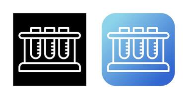 Test Tube Rack Vector Icon