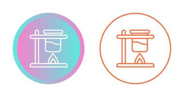 Bunsen Burner Vector Icon