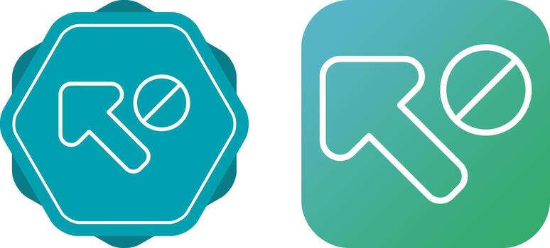 icono de vector de cursor