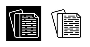 Documents Vector Icon