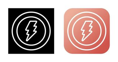 Lightning bolt Vector Icon