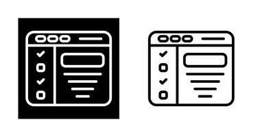 Design Brief Vector Icon