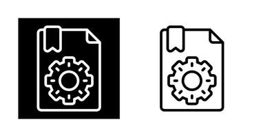 icono de vector de documento