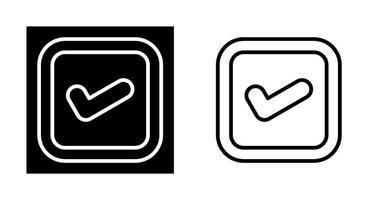 Checkbox Vector Icon