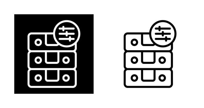 Database Vector Icon