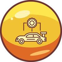 Car Configuration Vector Icon