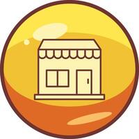 icono de vector de tienda