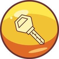 Car Key Vector Icon