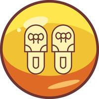 Slippers Vector Icon