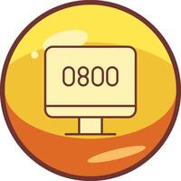 Help Line Vector Icon