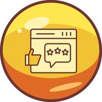 Feedback Vector Icon