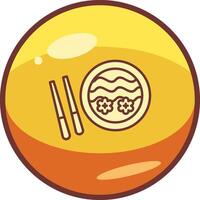 ramen vector icono