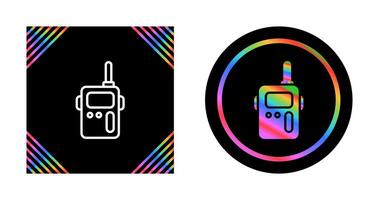 Emergency radio Vector Icon