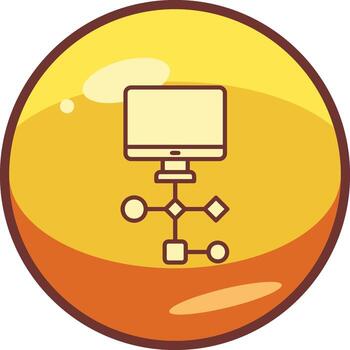 Workflow Vector Icon