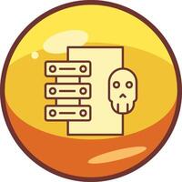 icono de vector de piratería