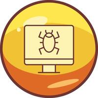 Computer Virus Vector Icon