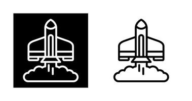 Rocket Launch Vector Icon