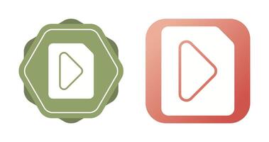 Video File Vector Icon