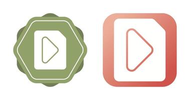 Video File Vector Icon