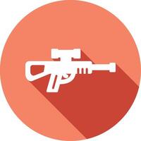 Sniper Gun Vector Icon