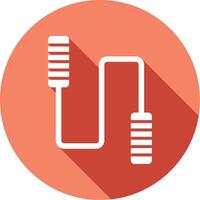 Jumping Rope Vector Icon