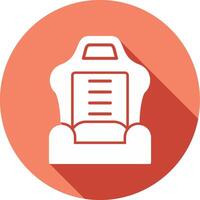 Car Seat Vector Icon