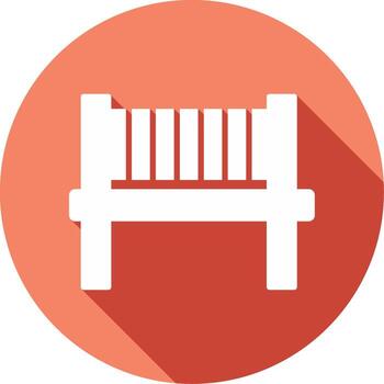 icono de vector de banco