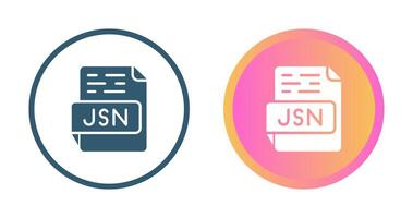 JSON Vector Icon