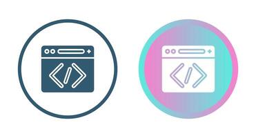 Coding Vector Icon