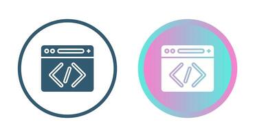 Coding Vector Icon