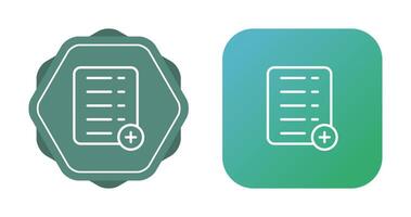 Add Document Vector Icon