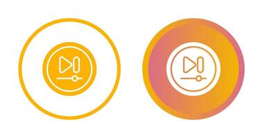 Video Next Track Button Vector Icon