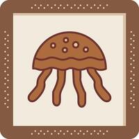 Jellyfish Vector Icon