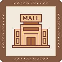 Shopping Mall Vector Icon