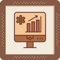 Market Analysis Vector Icon