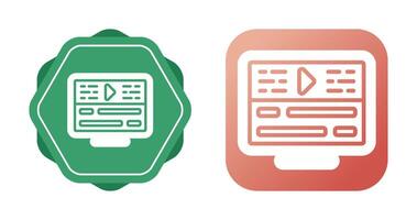 vídeo edición vector icono