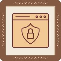 Web Security Vector Icon