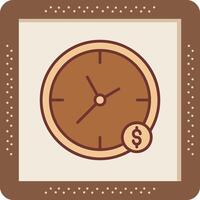 Time Is Money Vector Icon