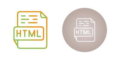 HTML Vector Icon
