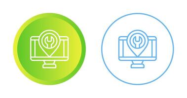 Computer Vector Icon