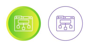 sitio mapa vector icono