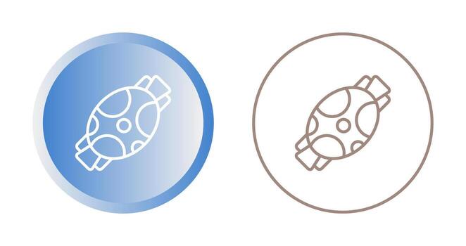 icono de vector de caramelo