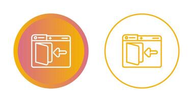 Logout Vector Icon